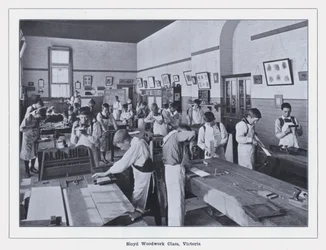 Classe de travail du bois Sloyd, Victoria