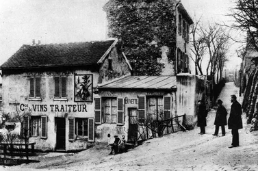 Cabaret des Assasins, le Cabaret du Lapin Agile, Rue des Saules