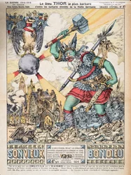 Le dieu Thor, la plus barbare d