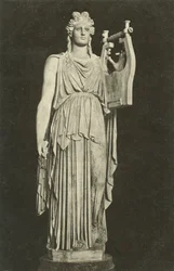 Apollon Barberini, sculpture romaine antique dans la collection de la Glyptothèque, Munich, Allemagne