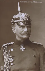 Maréchal August von Mackensen, commandant militaire allemand de la Première Guerre mondiale