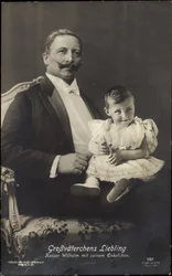 Chéri de grand-père, Empereur Guillaume avec petite-fille