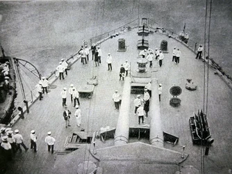 Le pont avant du 