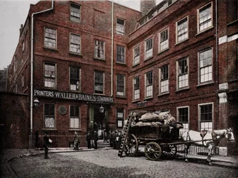 Maison du Dr Johnson, Cité de Londres, vers 1900-1911