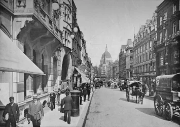 Fleet Street, City de Londres, vers 1900-1911