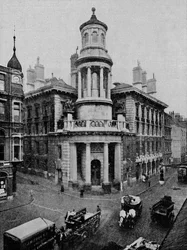 La Bourse du charbon, City de Londres, vers 1910-1911