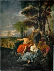 Saint Jean-Baptist prechant dans le desert - Saint Jean Baptiste prêchant dans le désert ...