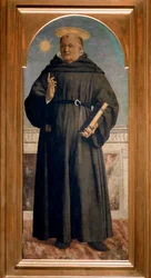 Polyptyque de Saint Augustin: Saint Nicolas de Tolentino