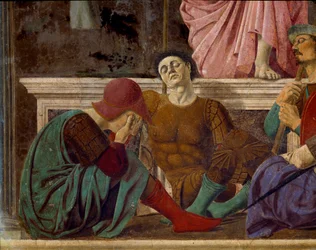 La résurrection du Christ (détail)