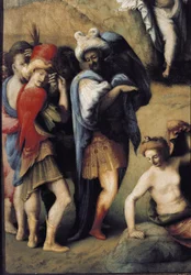 Persée délivrant Andromède (détail)