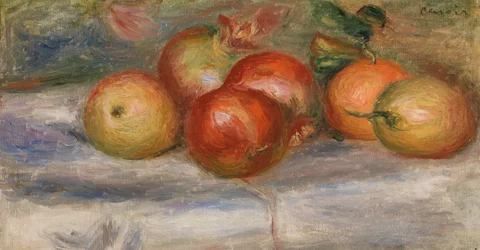 Pommes, oranges et citrons