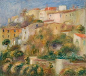 Groupe de maisons sur un coteau
