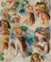 Étude de têtes