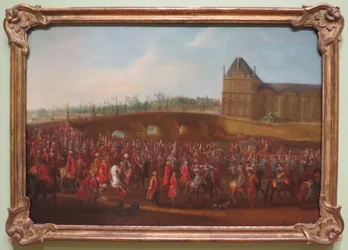La procession cérémonielle de Mehemet Effendi, ambassadeur de l
