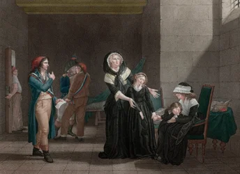 Départ de la Reine pour la Conciergerie, 2 août