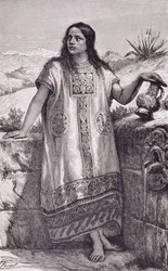 Jeune fille toltèque, de 