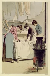 Blanchisseuses, de 