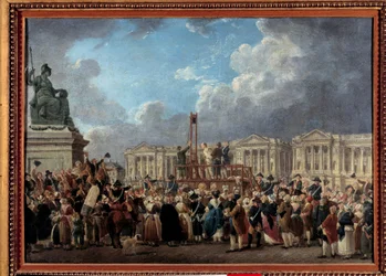 Exécution capitale, Place de la Révolution
