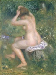 Un baigneur, c.1885-90