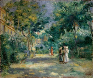 Un jardin à Montmartre, 1890-1899