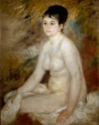 Après le bain. Portrait d
