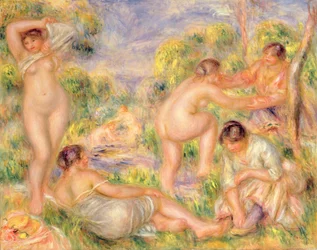 Groupe de baignade