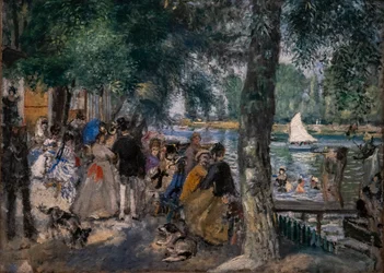 Baignade sur la Seine (La Grenouillère)