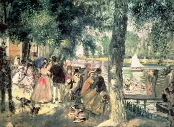 Baignade sur la Seine ou, La Grenouillère, c.1869