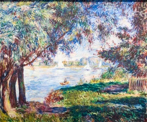 Bougival, vers 1888