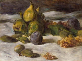 Nature morte aux fruits (figues et groseilles)