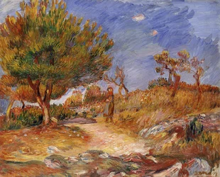 Jeune Fille sur le Sentier, vers 1882-83