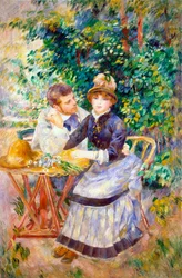 Dans le jardin