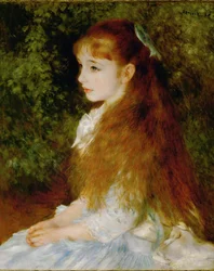 Petite Irène Portrait de la fille de 8 ans du banquier Cahen d