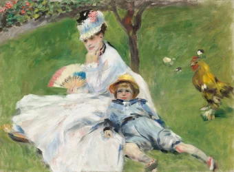 Madame Monet et son fils, 1874