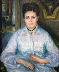 Madame Victor Choquet en blanc