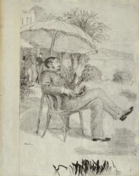 Sur la terrasse d