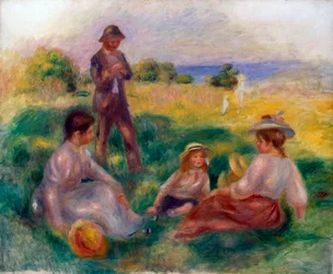Fête à la campagne à Berneval, 1898