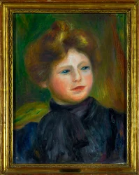 Portrait de femme. Peinture de Pierre Auguste Renoir (1916)