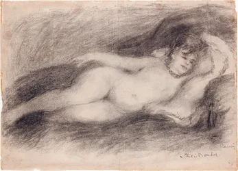 Nu allongé, vers 1903-7
