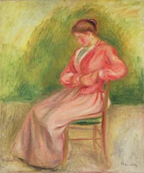 Femme assise