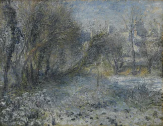 Paysage enneigé, 1870-1875