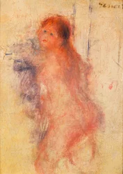 Femme nue debout