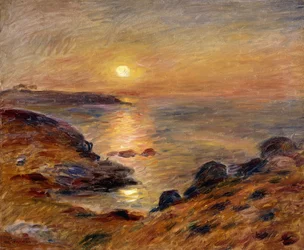 Coucher de soleil à Douarnenez, 1883