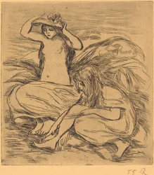 Les deux baigneuses, 1895