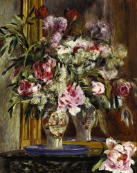 Vase de fleurs, 1871