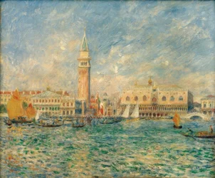 Vue de Venise (Le palais des Doges)
