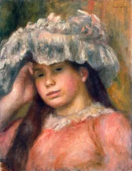 Jeune fille avec un chapeau, 1892-1894