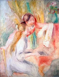 Jeunes filles au piano, 1892