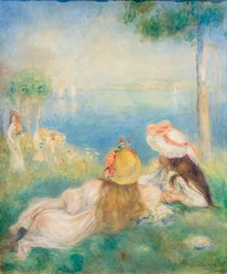 Jeunes filles au bord de la mer, vers 1894