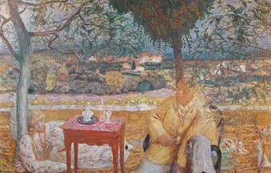 Conversation en Provence, vers 1913-14